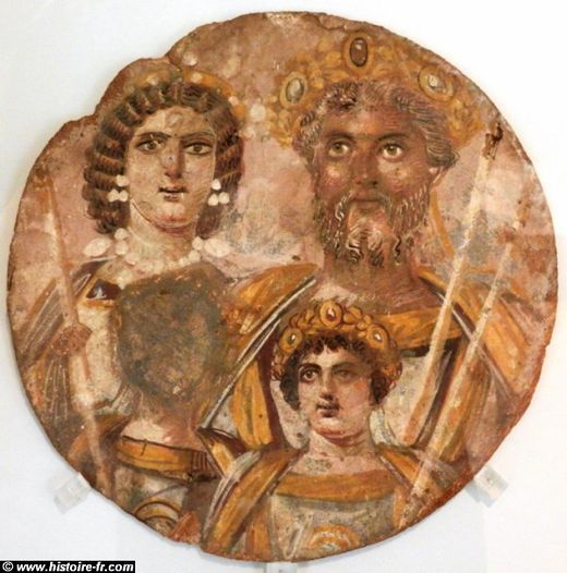 Famille Septimus Séverus médaillon