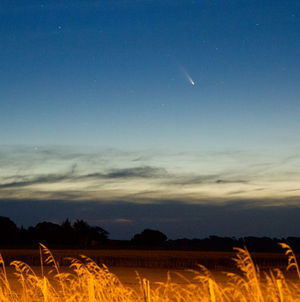 Comète Panstarrs_visible en Australie_mars_2013