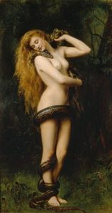 Lilith, peinture de John Collier, 1892