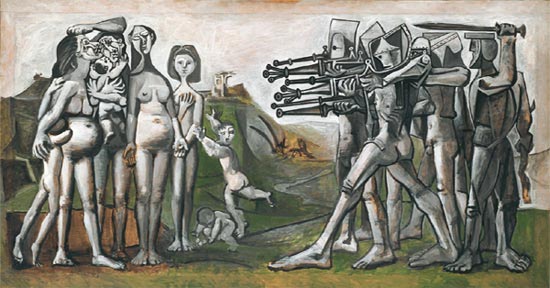 Massacre en Corée, Pablo Picassso, 1951
