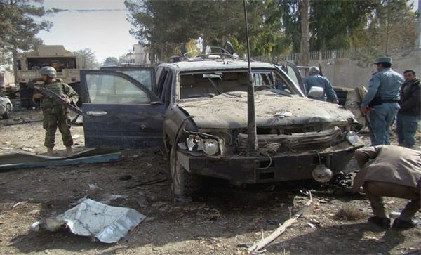 Attentat suicide en Afghanistan, région Zabul, membres du FIAS tués