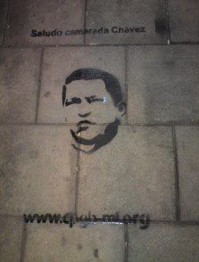 Hugo Chavez portrait
