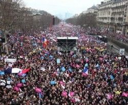 Manif pour tous, Paris