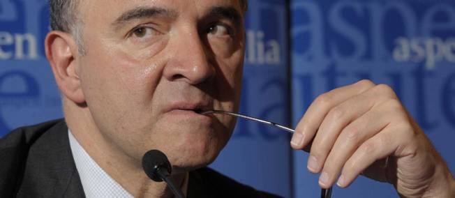 Pierre Moscovici, jeudi 23 mai 2013 à Rome