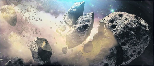 Astéroïdes/Fragments de comètes