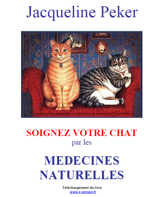 Jacqueline Peker_Soignez vos chats par les medecines naturelles_coverbook