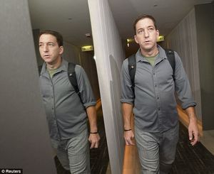 Glenn Greenwald à The Hotel à Hong Kong