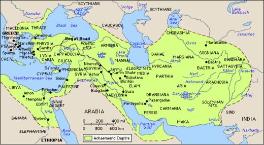 Map Empire Perse