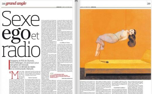 original_Sexe, Ego et radio_Bellanger_Skyrock_Libération article