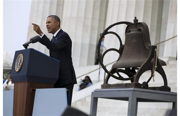 Obama Lincoln Memorial Speech MLK_2013