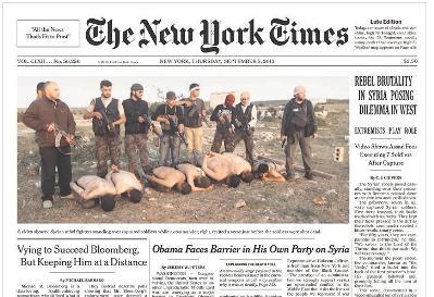 the New York Times_La_barbarie_des_rebelles.