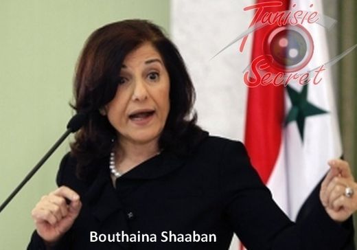 Bouthaina Shaaban, conseillère politique du Président Al-Assad. 