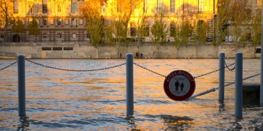 Crue, Seine, Paris