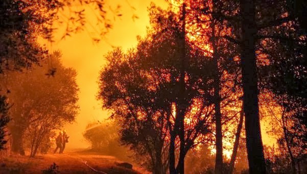 Emporda, Espagne, incendies