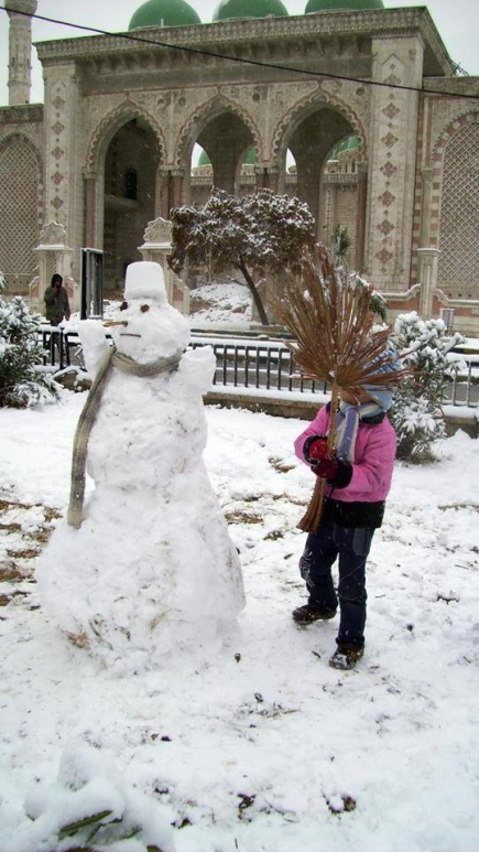 Elpe, Syrie, neige