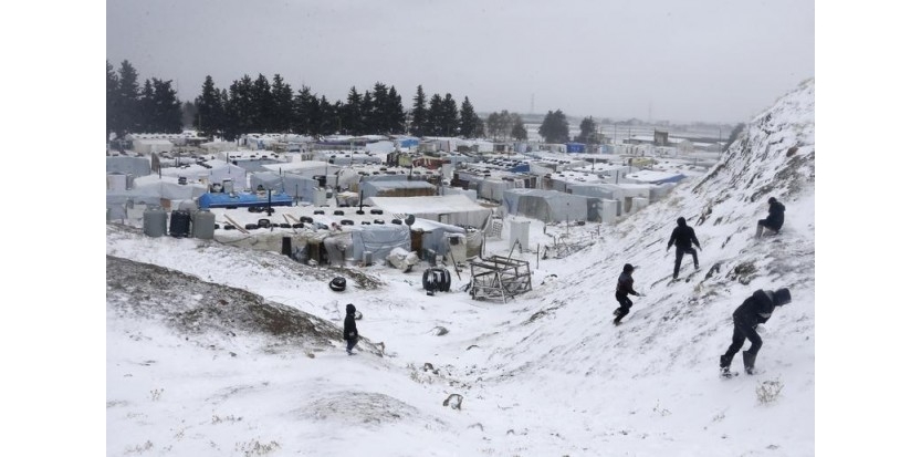 Cliquer pour agrandir Camp de réfugiés au Liban