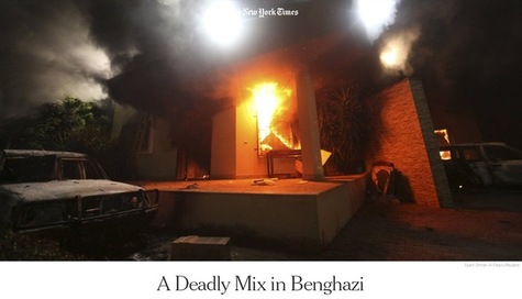 Attentat consulat Benghazi 2012