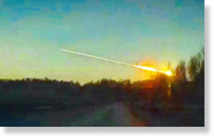 Le météore de Tcheliabinsk, 15 février 2013
