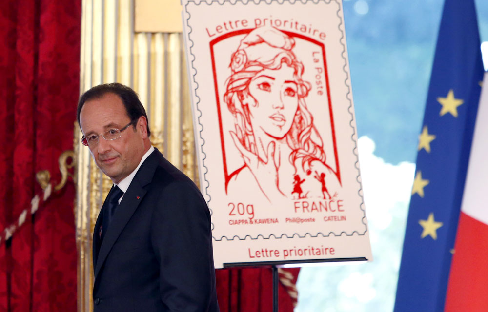 Hollande et les Femen