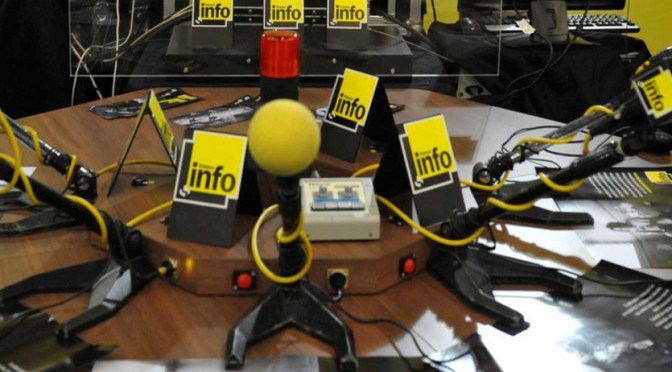 france Info studio