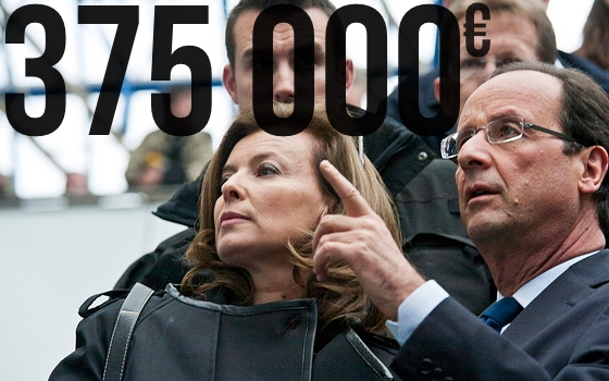 Trierweiler et Hollande