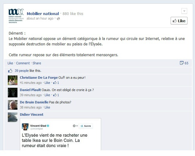 dementi mobilier national