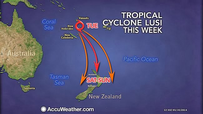 Cyclone Lusi Vanuatu