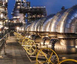 oil refinery