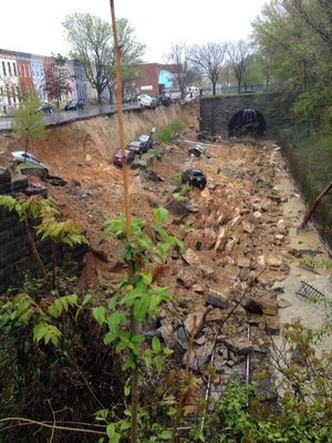 Glissement de terrain/Sinkhole, Baltimore