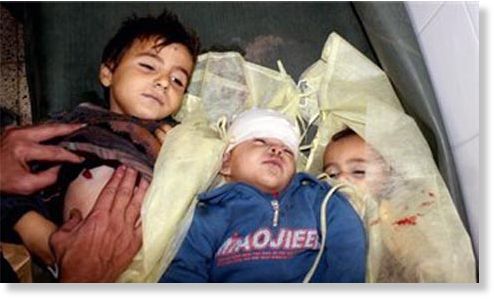 Enfants palestiniens tués par Tsahal