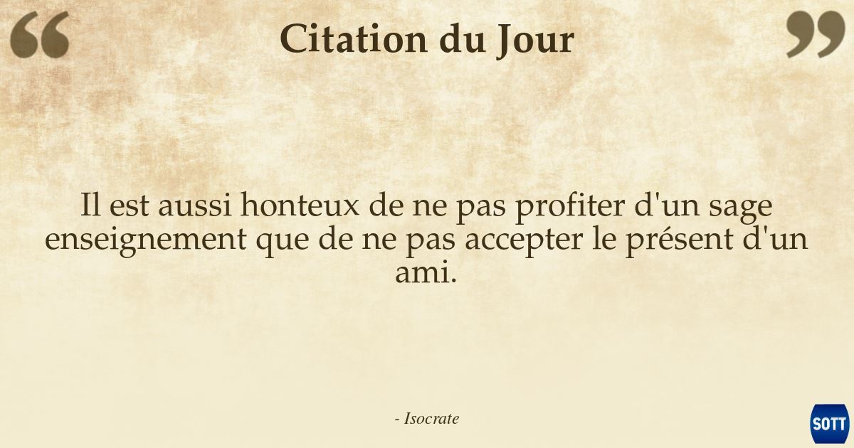 Citation Du Jour Sott Net