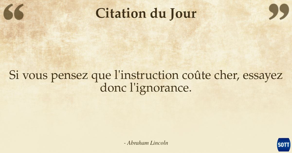 Citation Du Jour Sott Net